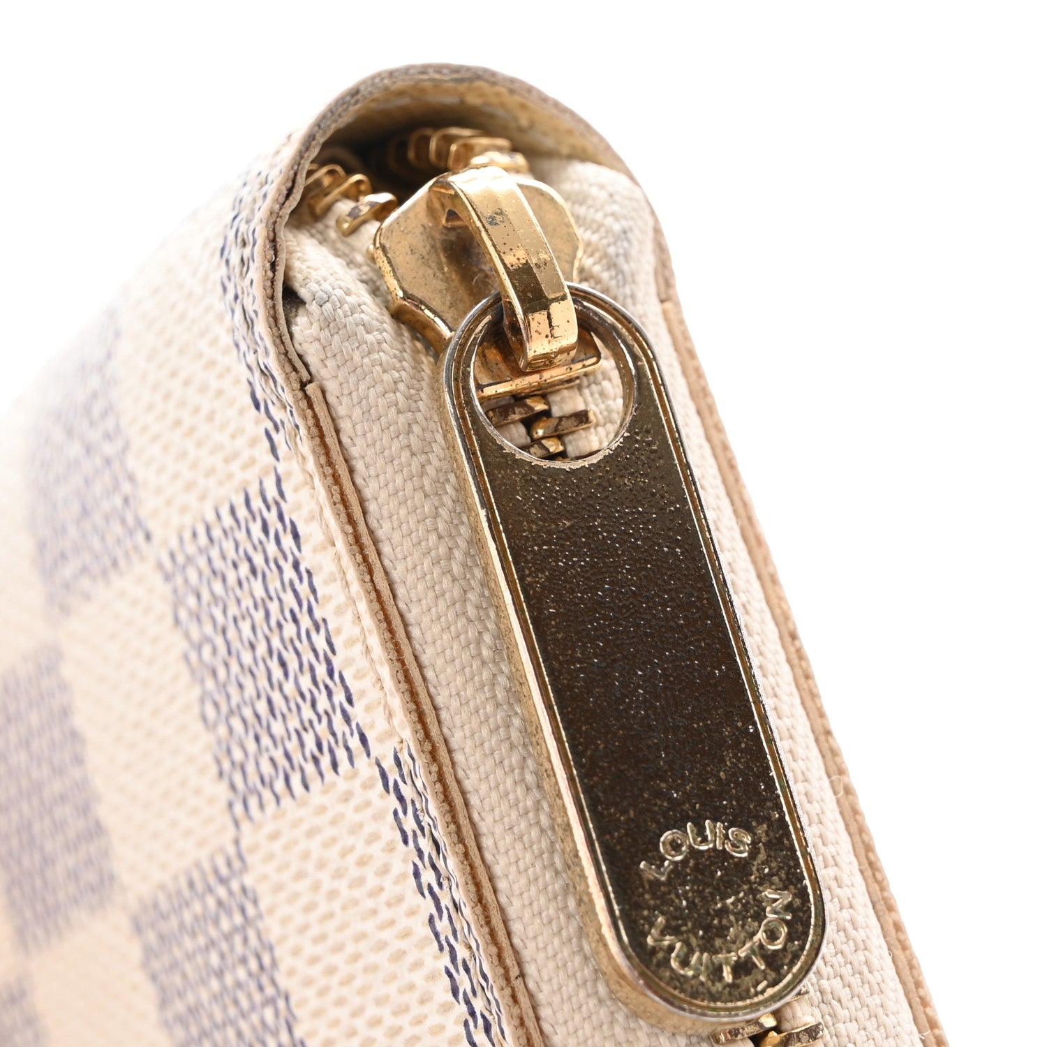 Louis Vuitton Damier Azur Zippy Wallet 9 of 10