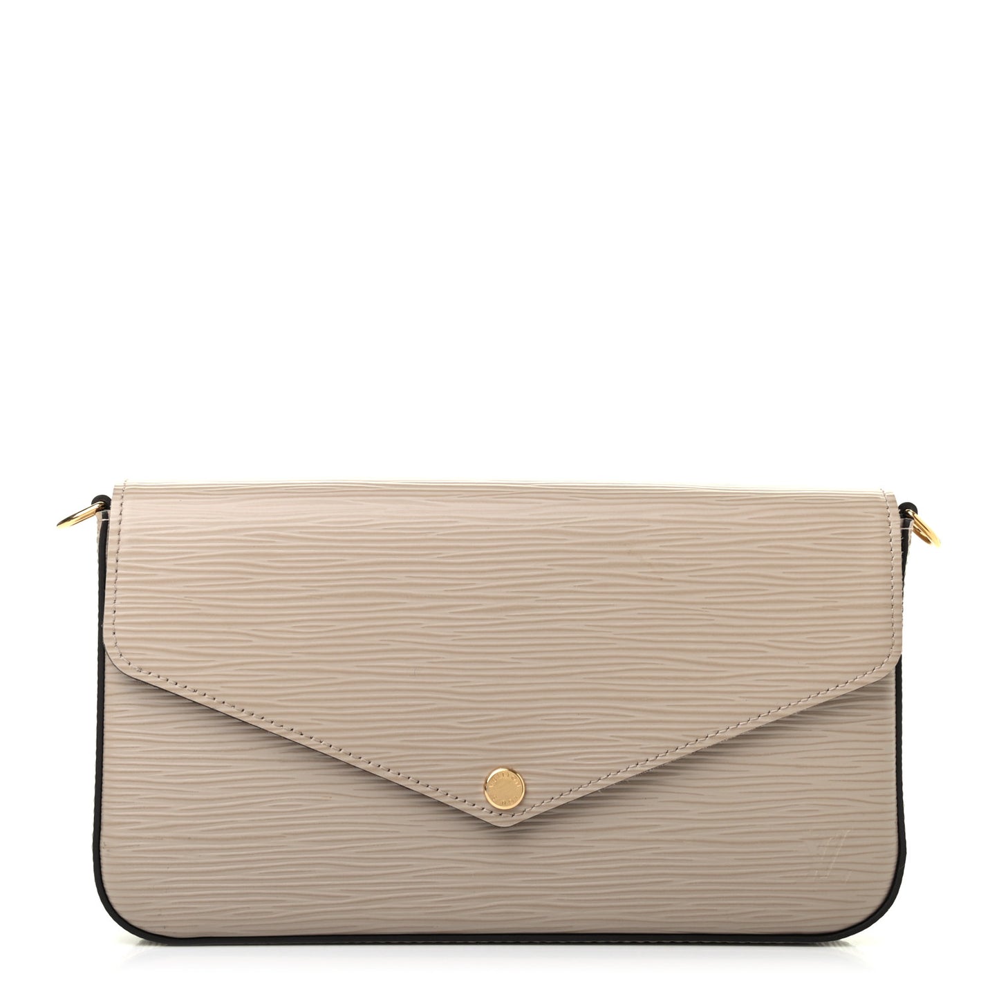 Epi Felicie Pochette Chain Wallet Galet