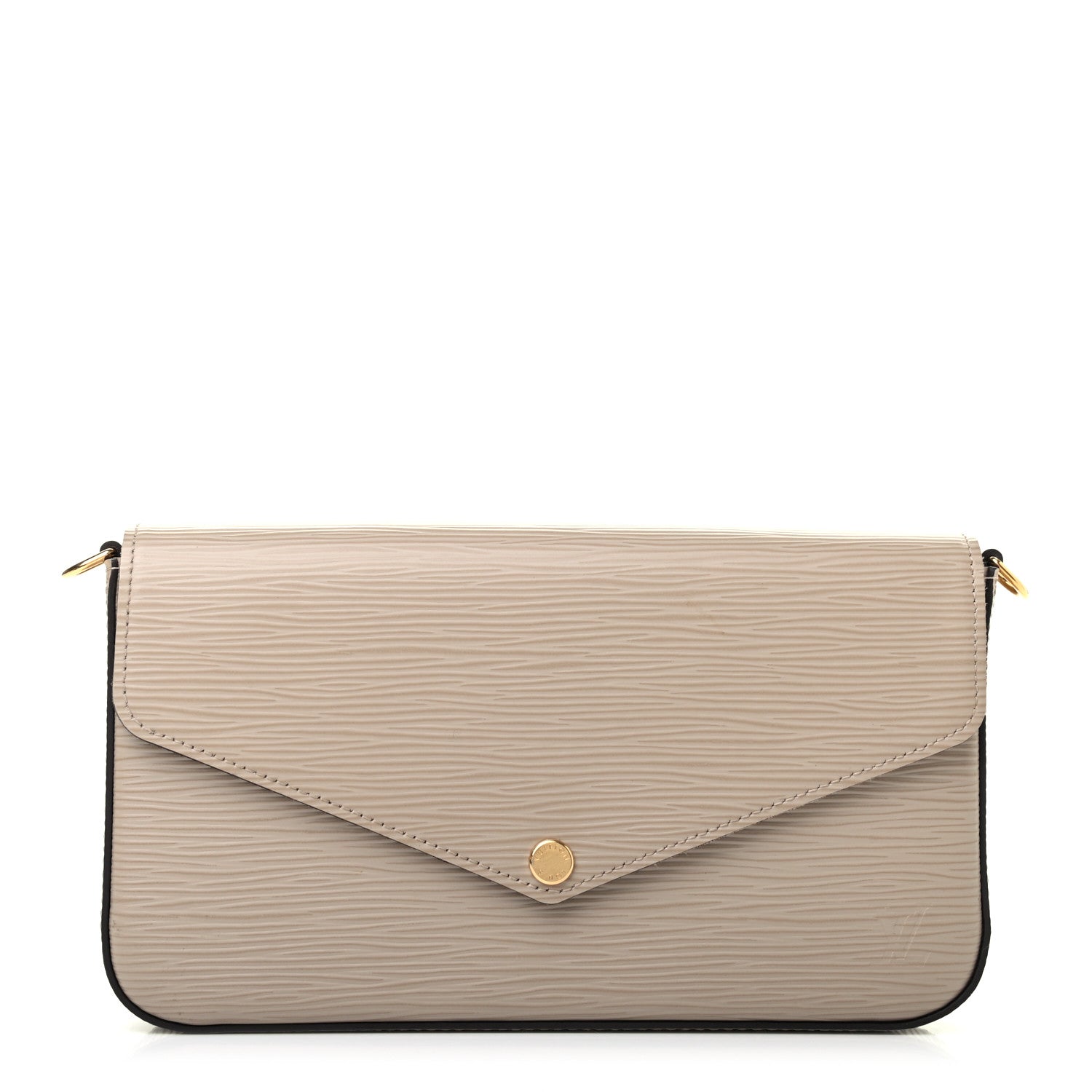 Louis Vuitton Epi Felicie Pochette Chain Wallet Galet 1 of 7