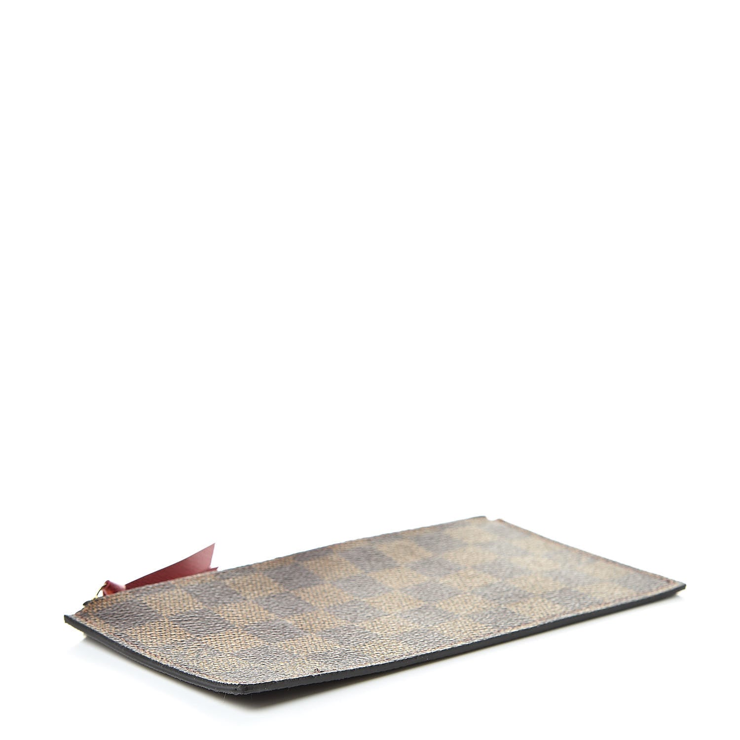 Louis Vuitton Damier Ebene Felicie Chain Wallet Zippered Insert 4 of 6