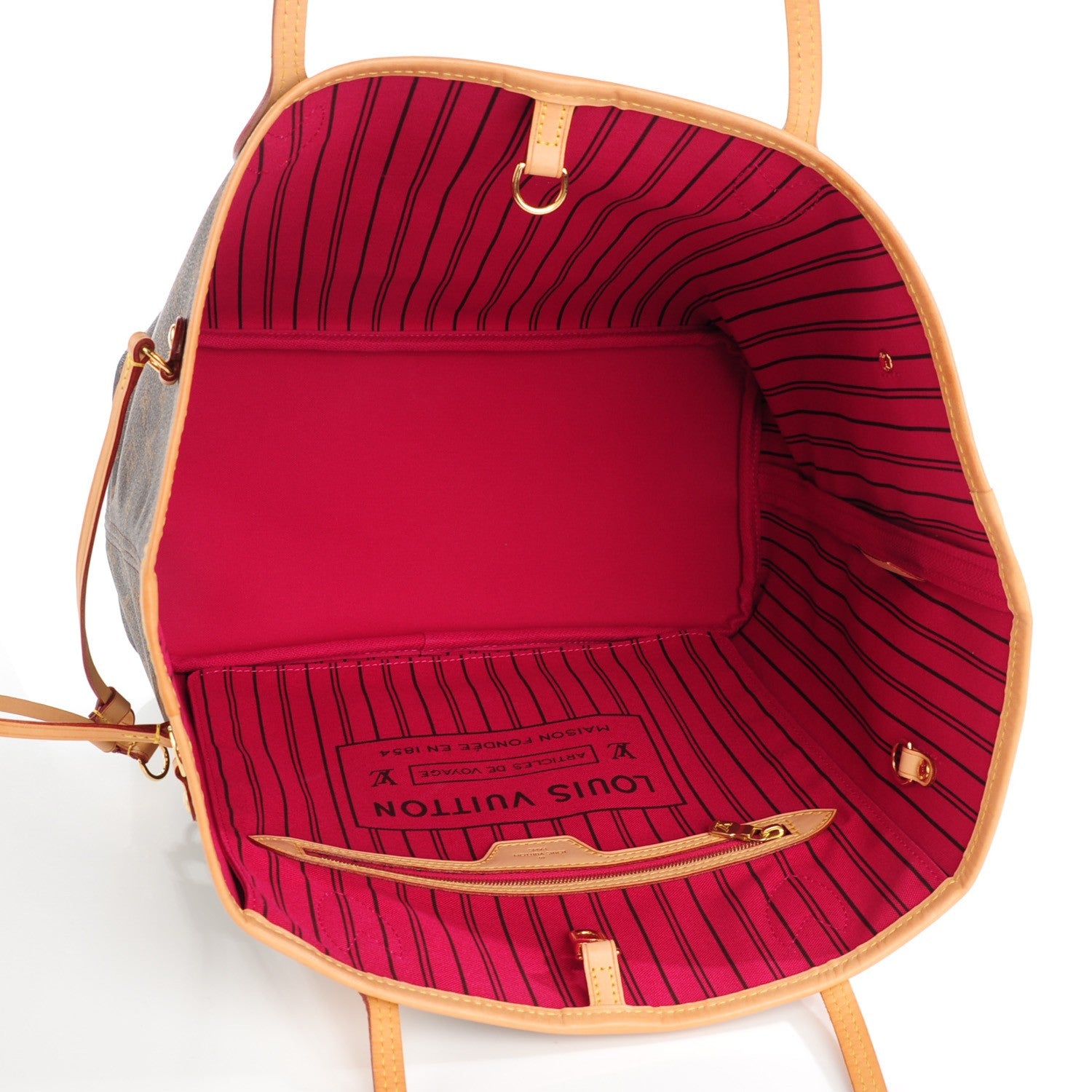 Louis Vuitton Monogram Neverfull MM Pivoine 5 of 8
