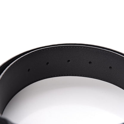 Gucci Guccissima Signature Interlocking G 40mm Belt 95 38 Black 4 of 7