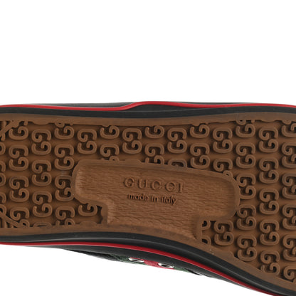 Gucci Econyl Nylon Web Monogram Off The Grid Mens 1977 Tennis Sneakers 9.5 Black 7 of 8