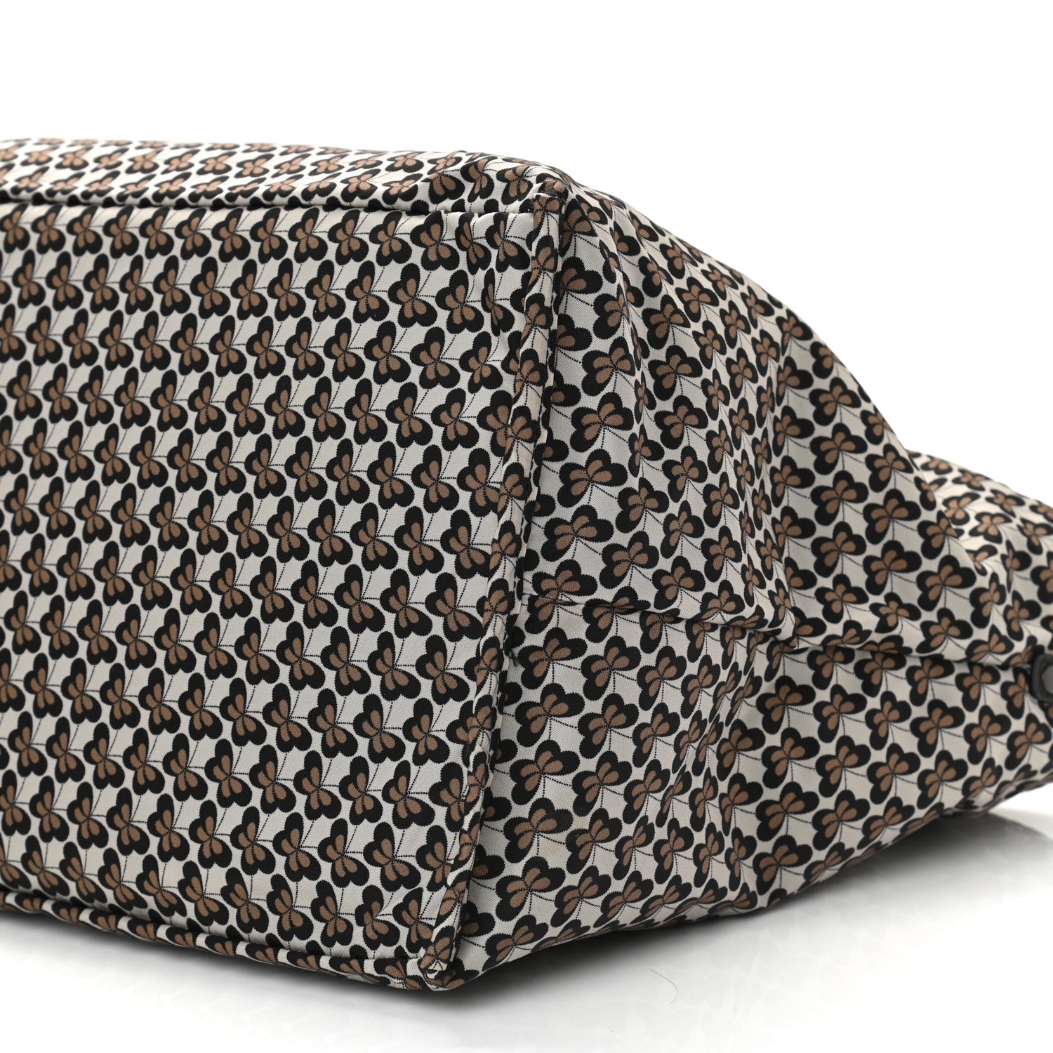 Bottega Veneta Nappa Nylon Medium Reversible Butterfly Shoulder Bag Black Cement 14 of 15