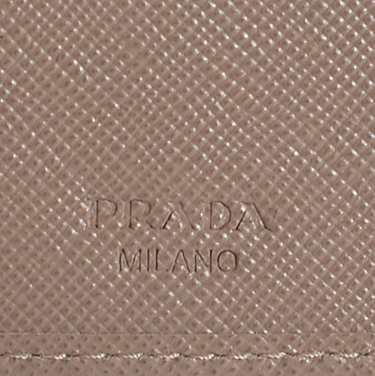 Prada Saffiano Fiocco Bow Metal 6 Key Holder Cammeo 5 of 8