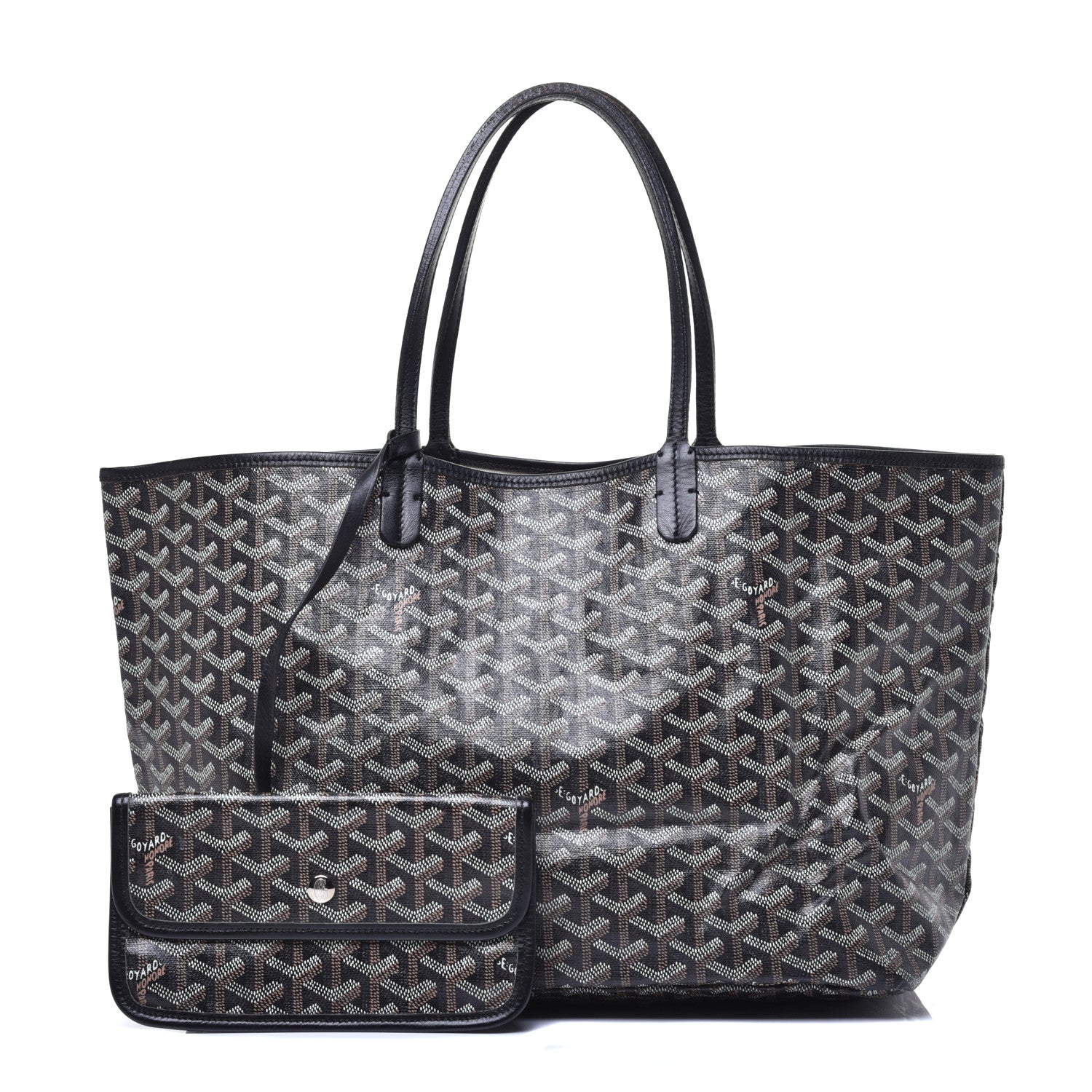 Goyard Goyardine Saint Louis PM Black 1 of 8