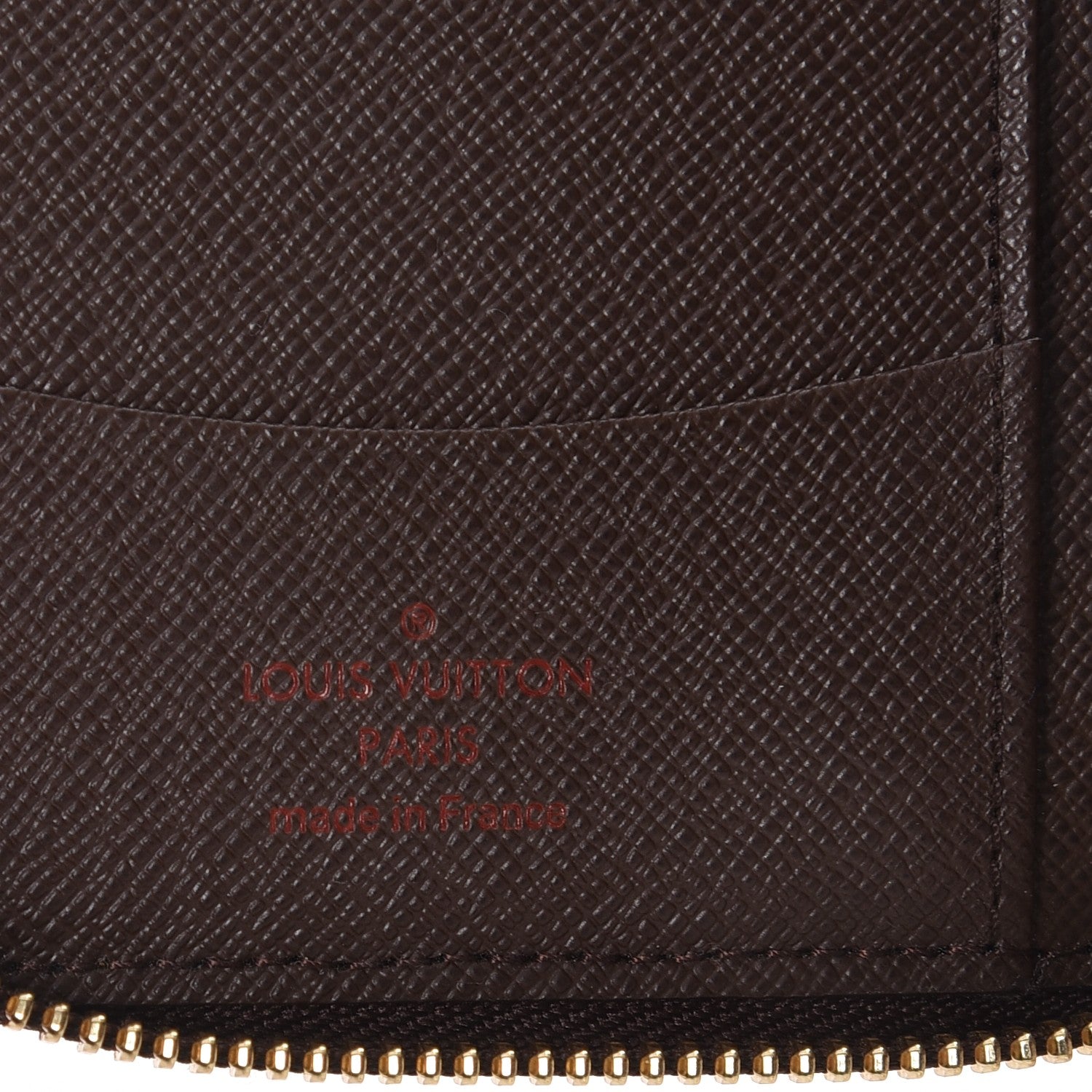 Louis Vuitton Damier Ebene Zippy Compact Wallet 6 of 7