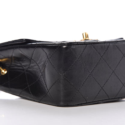 Chanel Lambskin Quilted Mini Square Flap Black 8 of 10