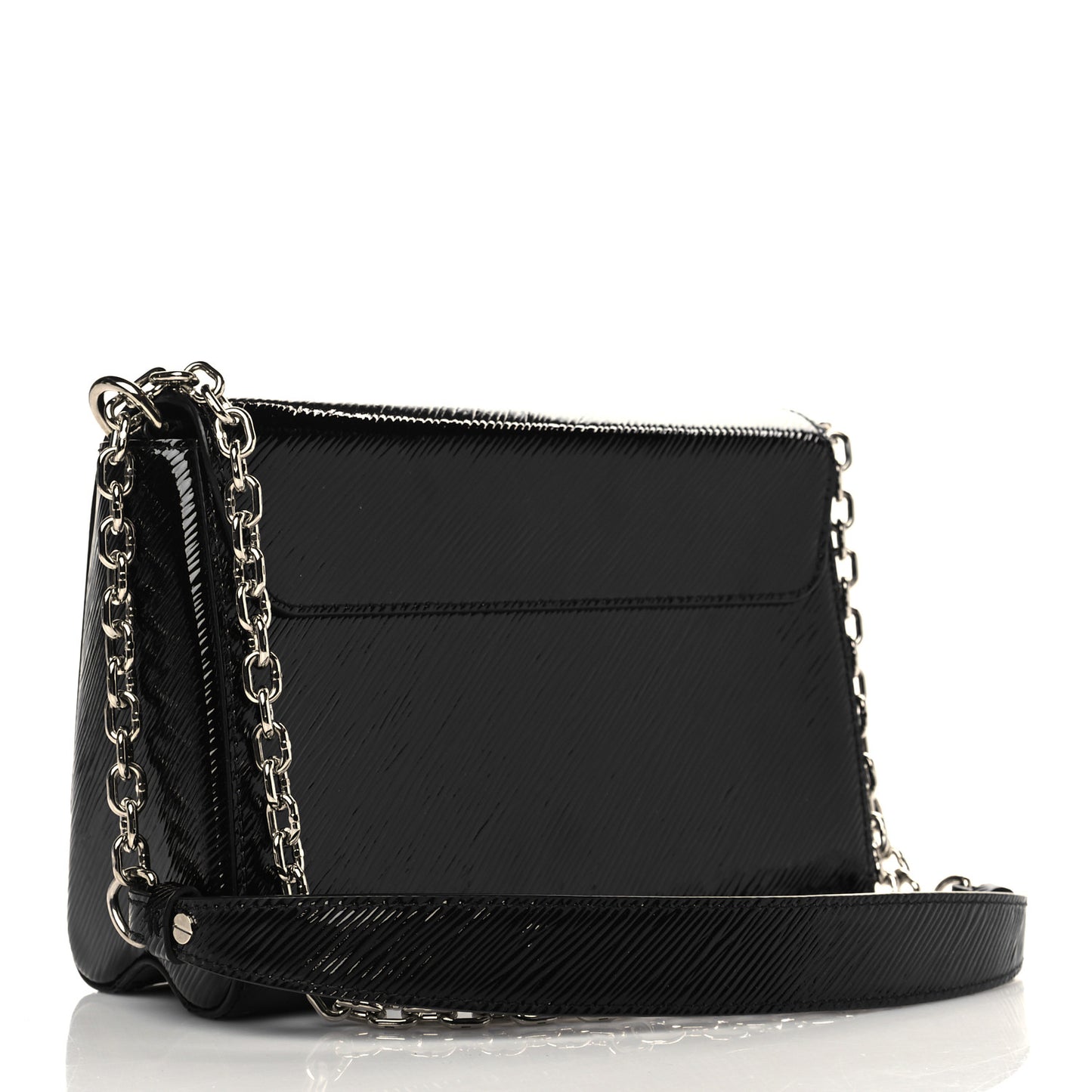 Electric Epi Twist Shoulder Bag MM Black