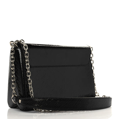 Louis Vuitton Electric Epi Twist Shoulder Bag MM Black 3 of 8