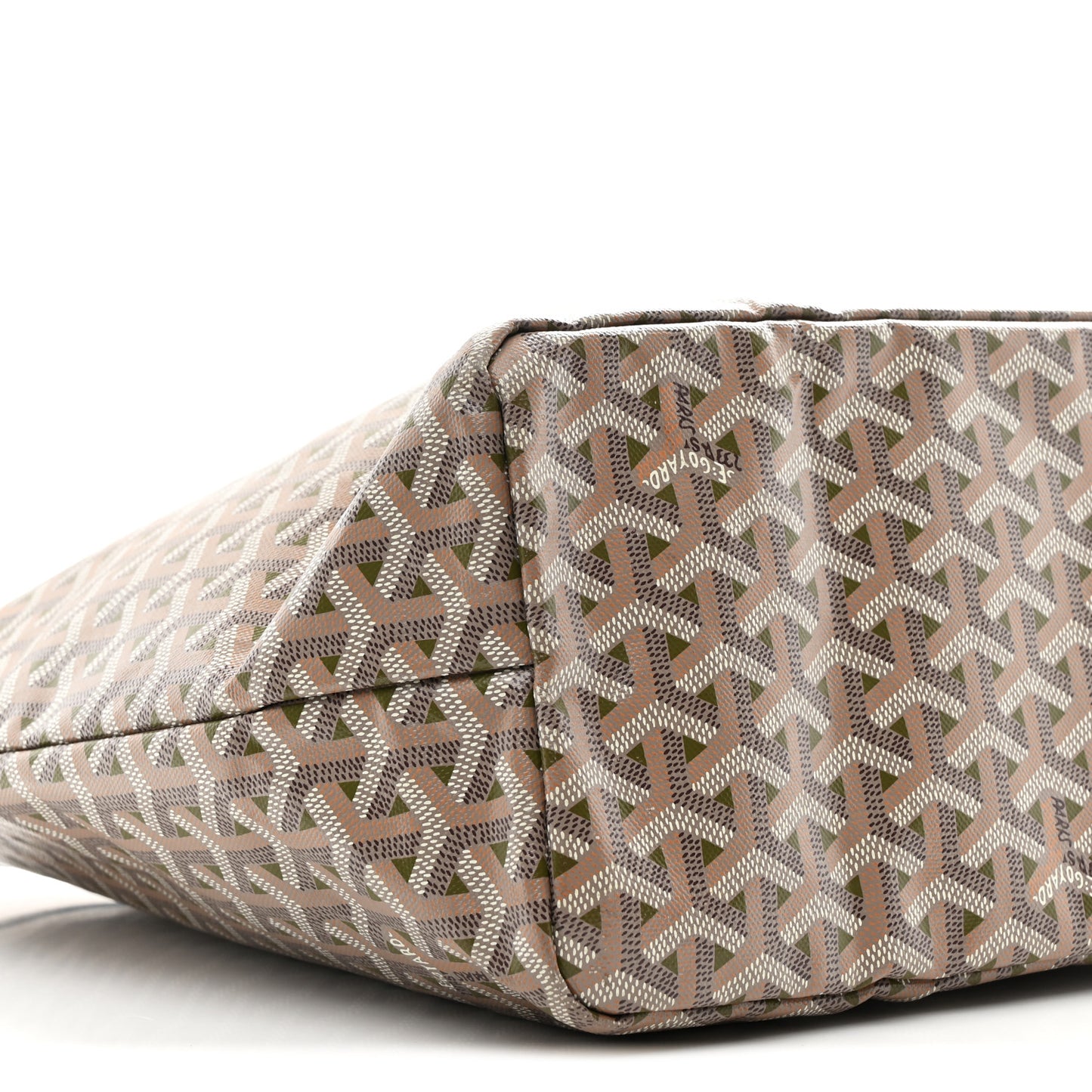 Goyardine Saint Louis Claire Voie PM Grege Khaki
