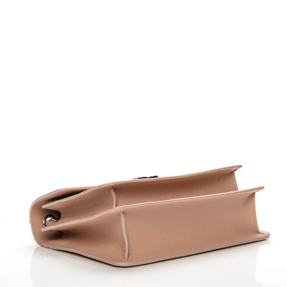 Chanel Grained Calfskin Quilted Large CC Box Flap Light Pink 4 of 8