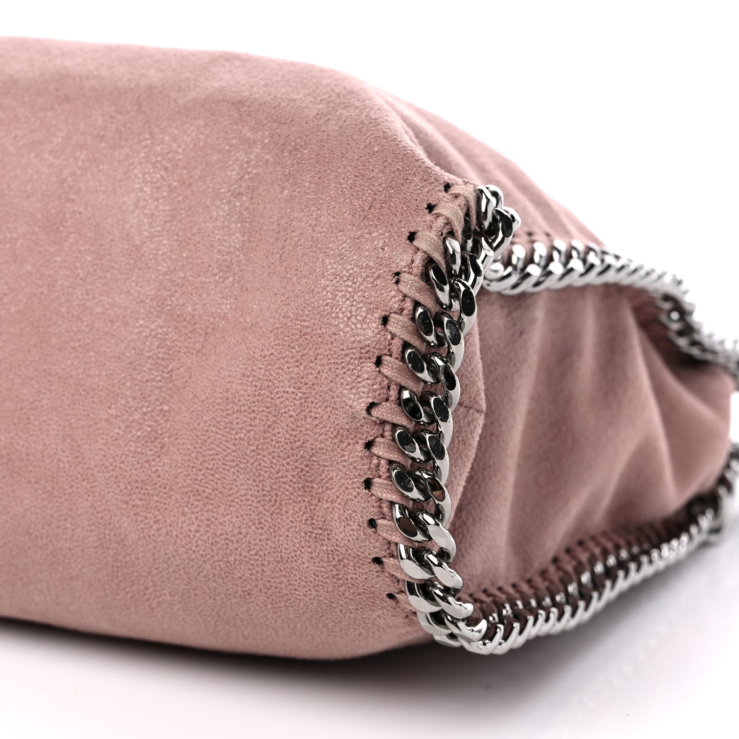 Shaggy Deer Small Falabella Tote Pink