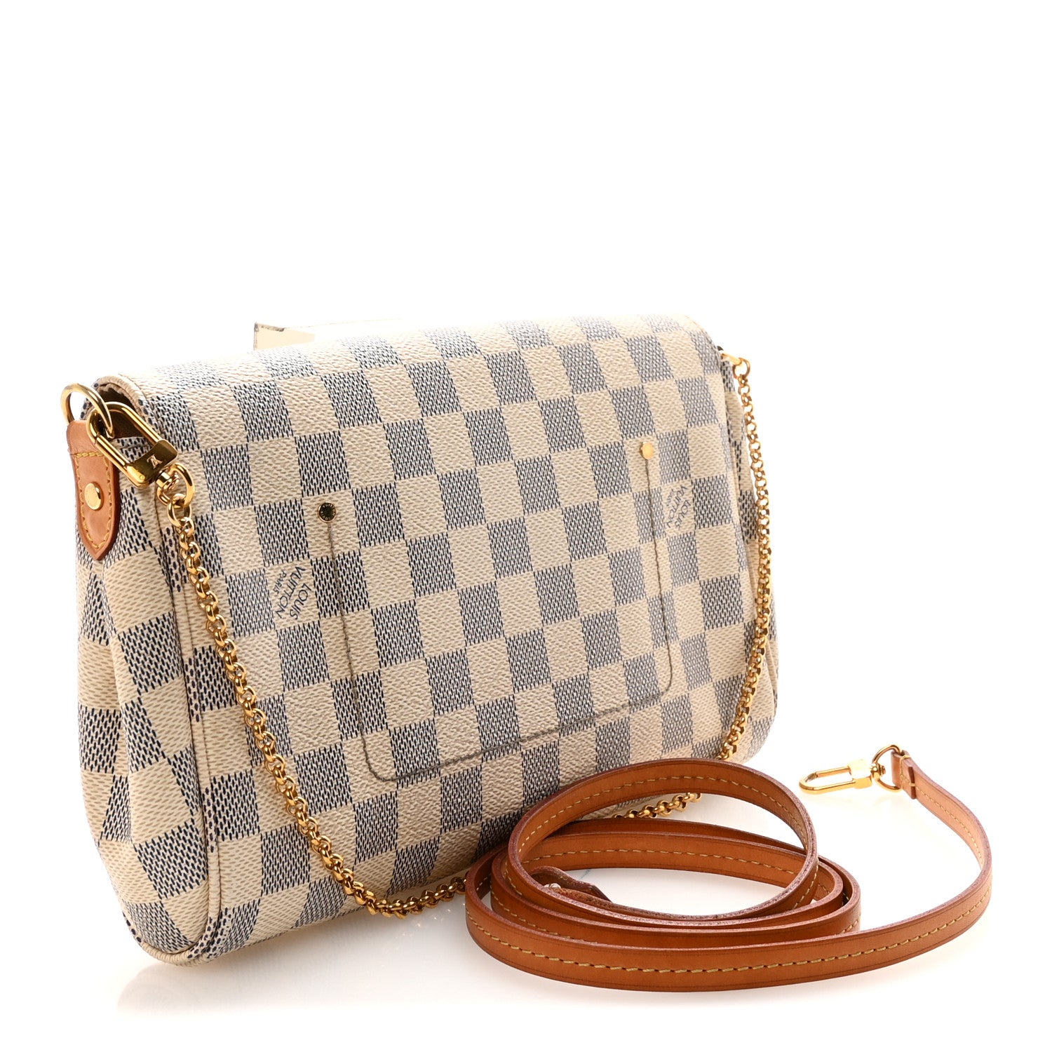 Louis Vuitton Damier Azur Favorite MM 3 of 11