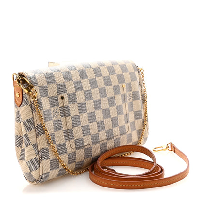 Louis Vuitton Damier Azur Favorite MM 3 of 11