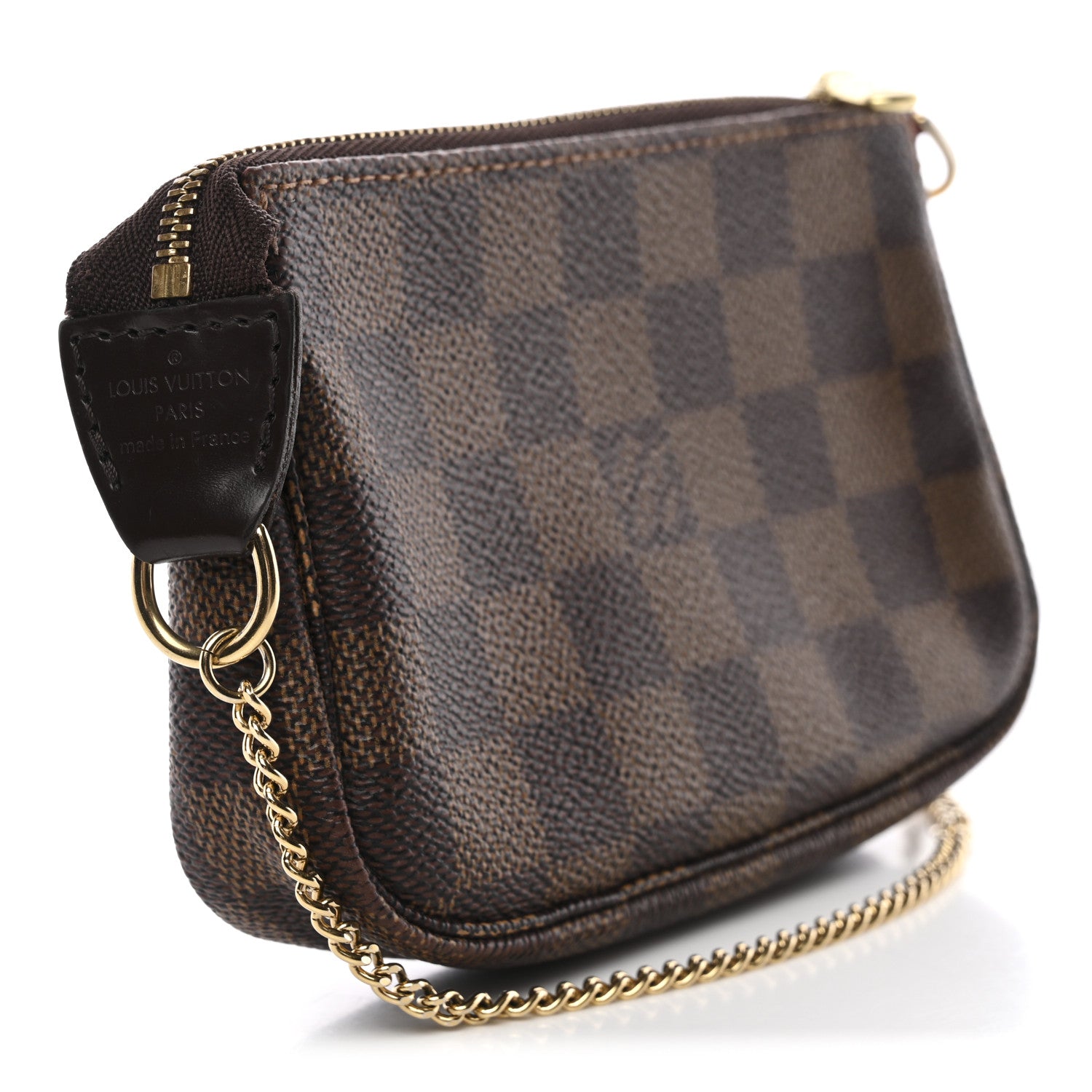 Louis Vuitton Damier Ebene Mini Pochette Accessories 3 of 7