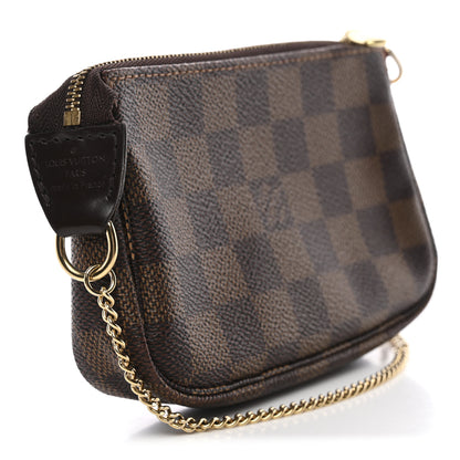 Louis Vuitton Damier Ebene Mini Pochette Accessories 3 of 7