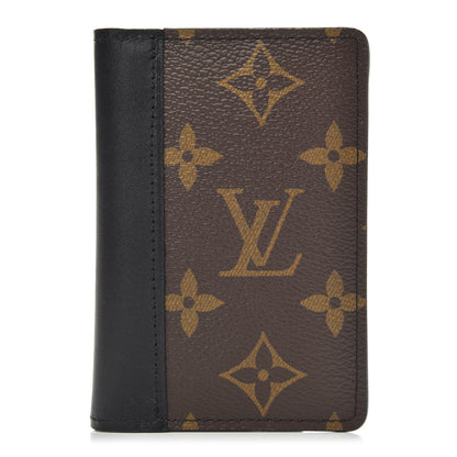 Louis Vuitton Monogram Macassar Pocket Organizer NM 1 of 8