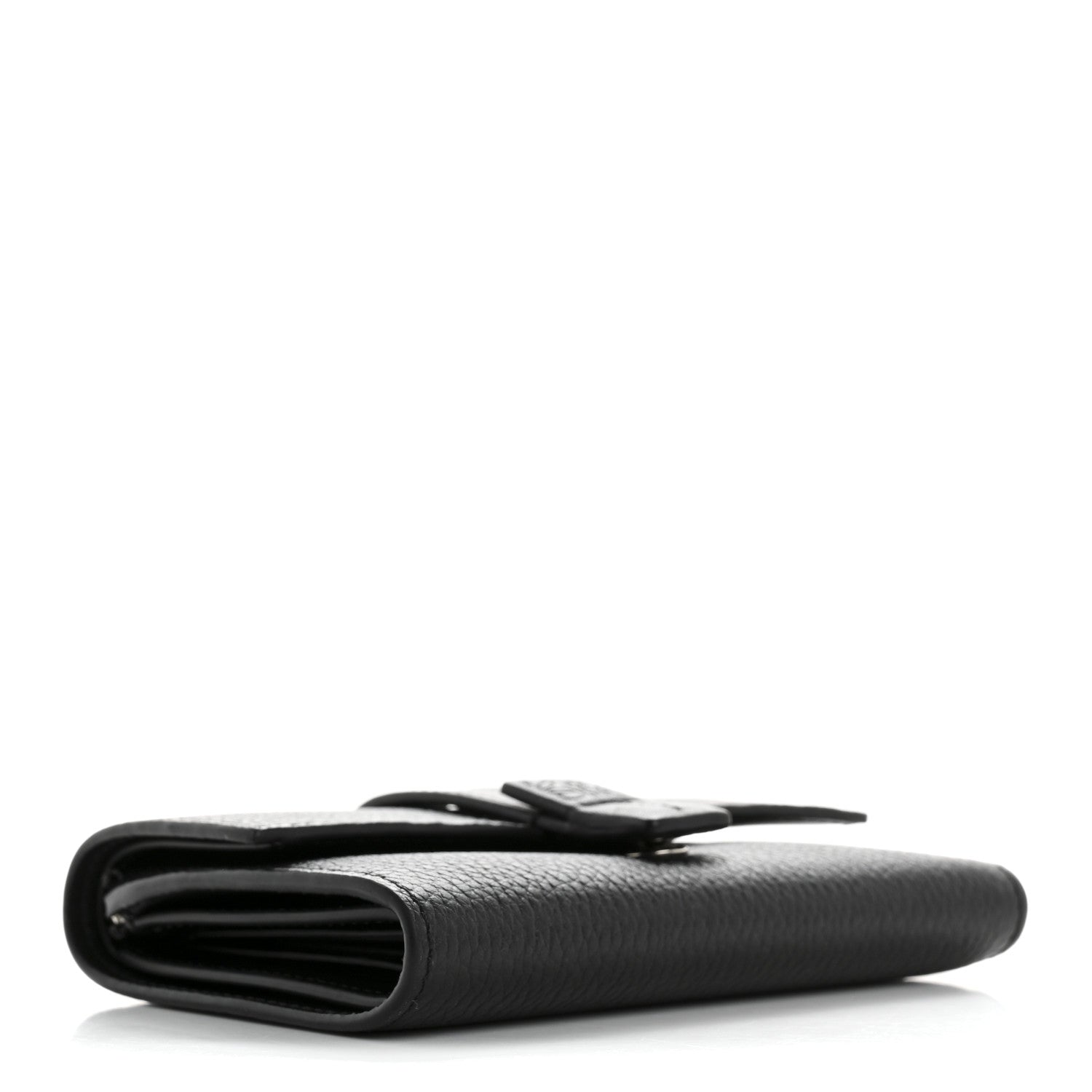 Loewe Grained Calfskin Small Vertical Wallet Black 4 of 10