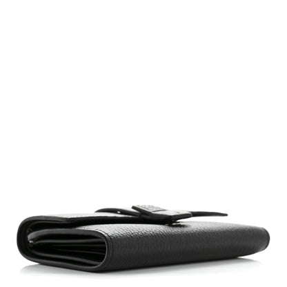 Loewe Grained Calfskin Small Vertical Wallet Black 4 of 10