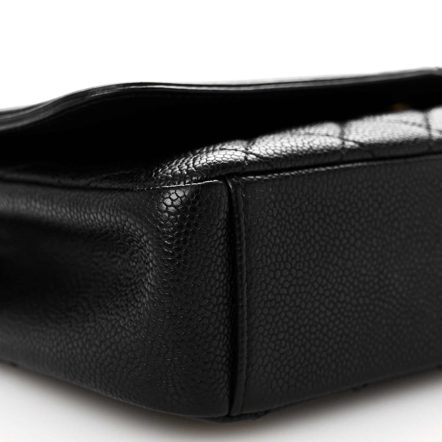 Chanel Caviar Quilted Medium CC Filigree Flap Black 9 of 10