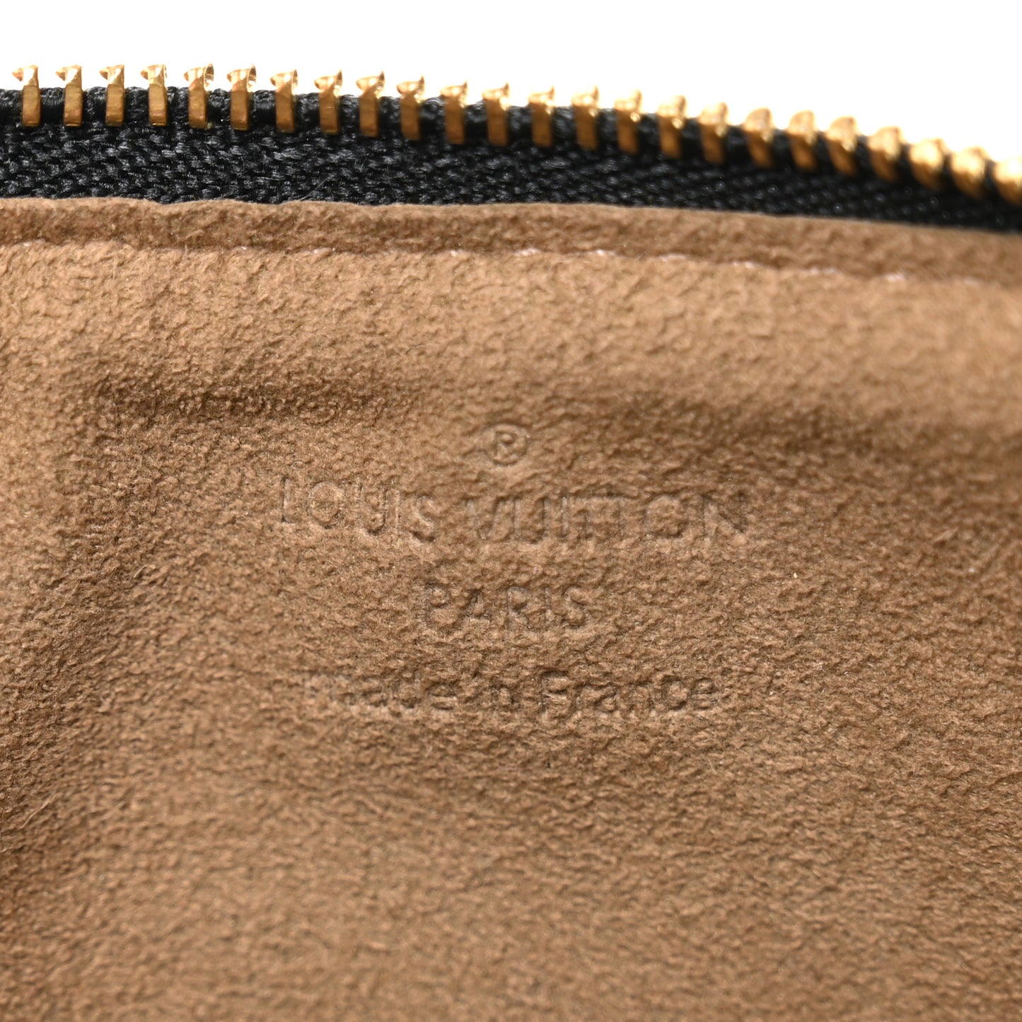 Monogram Multicolor Pochette Plate GM Black