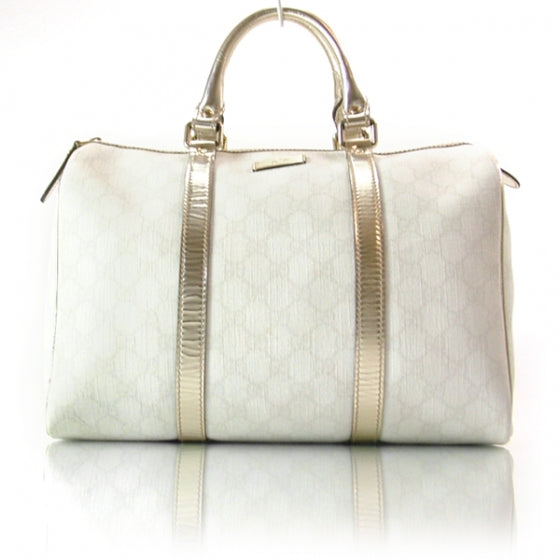 GG Monogram XL Joy Boston White
