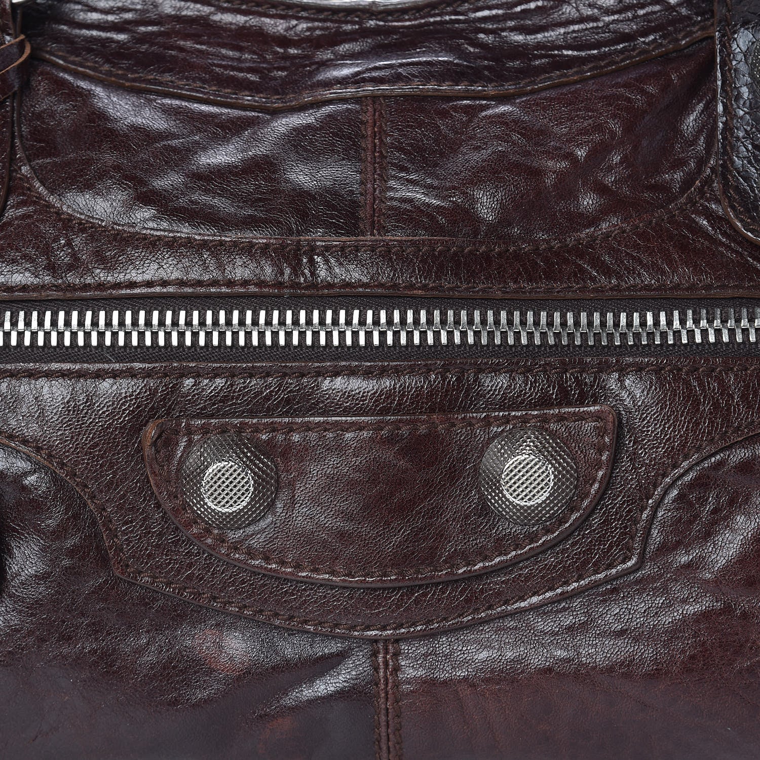 Balenciaga Chevre Giant 21 Silver Hardware Part Time Mogano 17 of 17