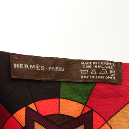 Hermes Silk La Rose Des Vents Twilly 4 of 4