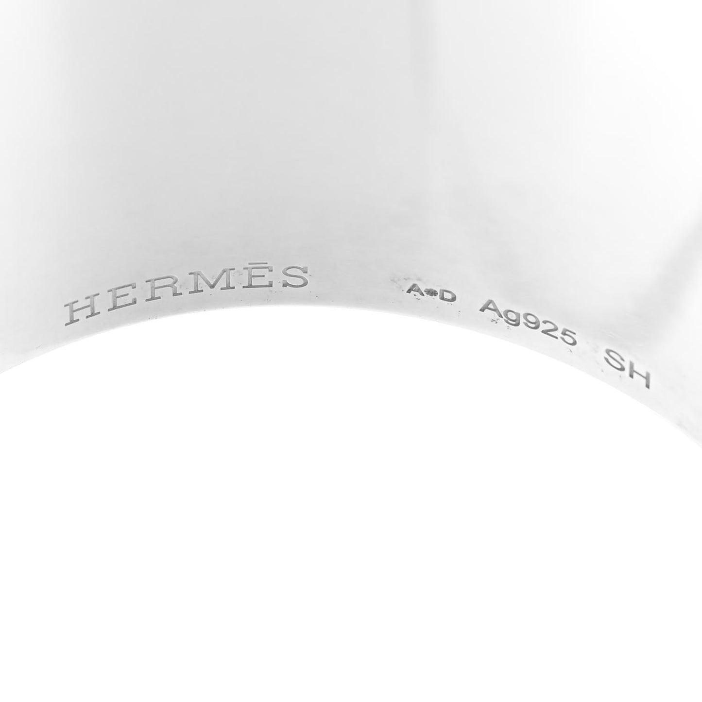 Sterling Silver Wide Medor Cuff Bracelet SH