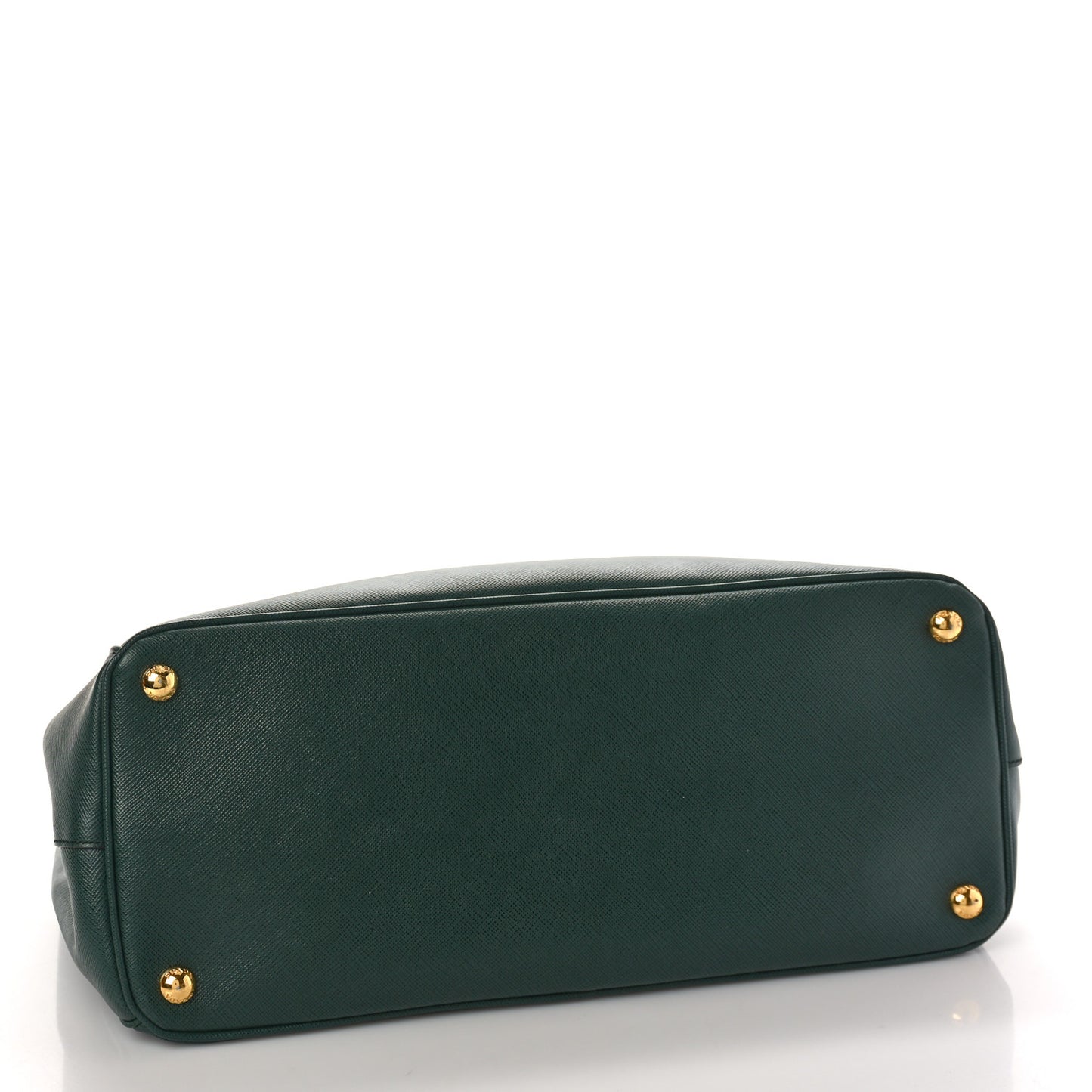 Saffiano Large Galleria Double Zip Tote Smeraldo
