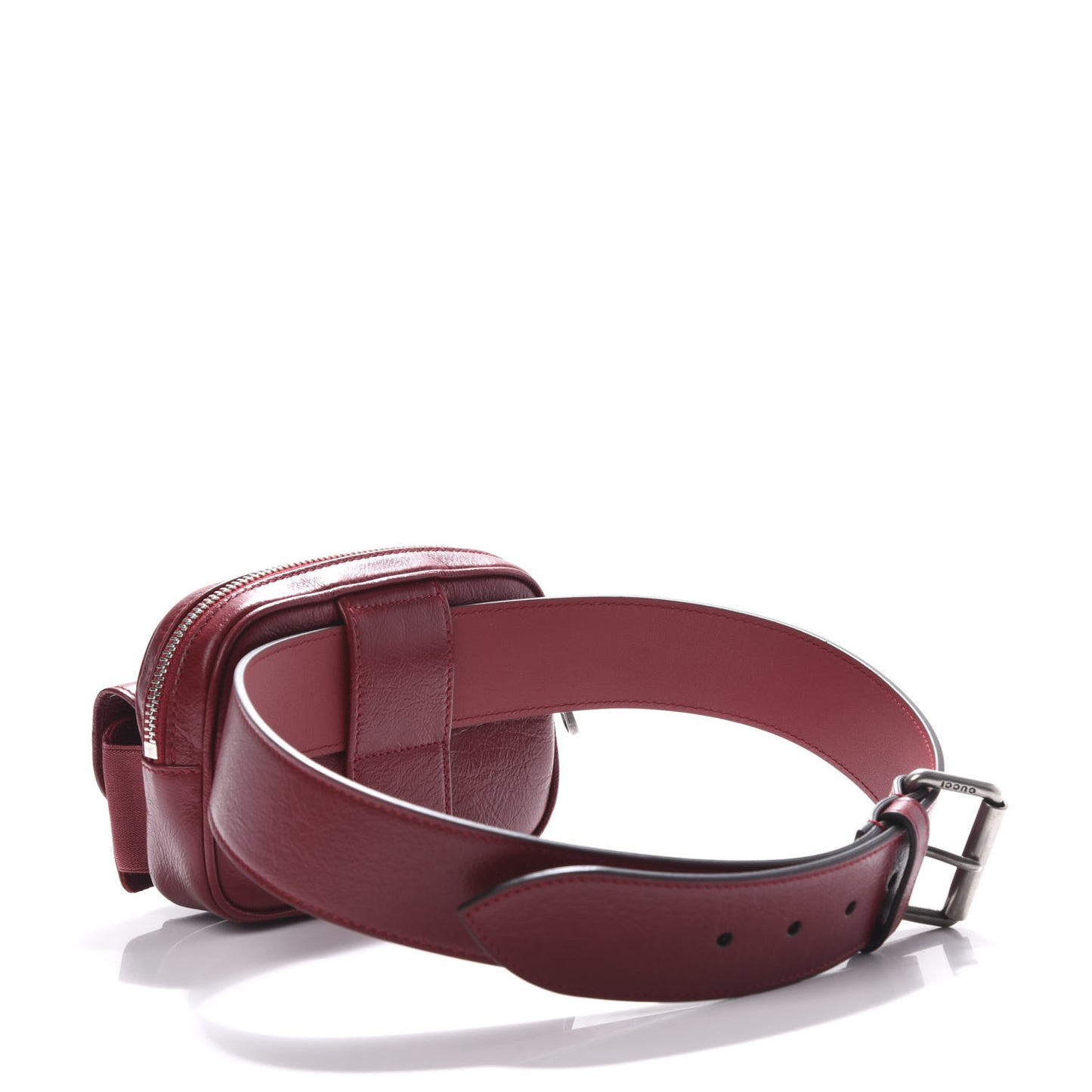 Fluffy Calfskin Mini Morpheus Belt Bag 70 28 Red