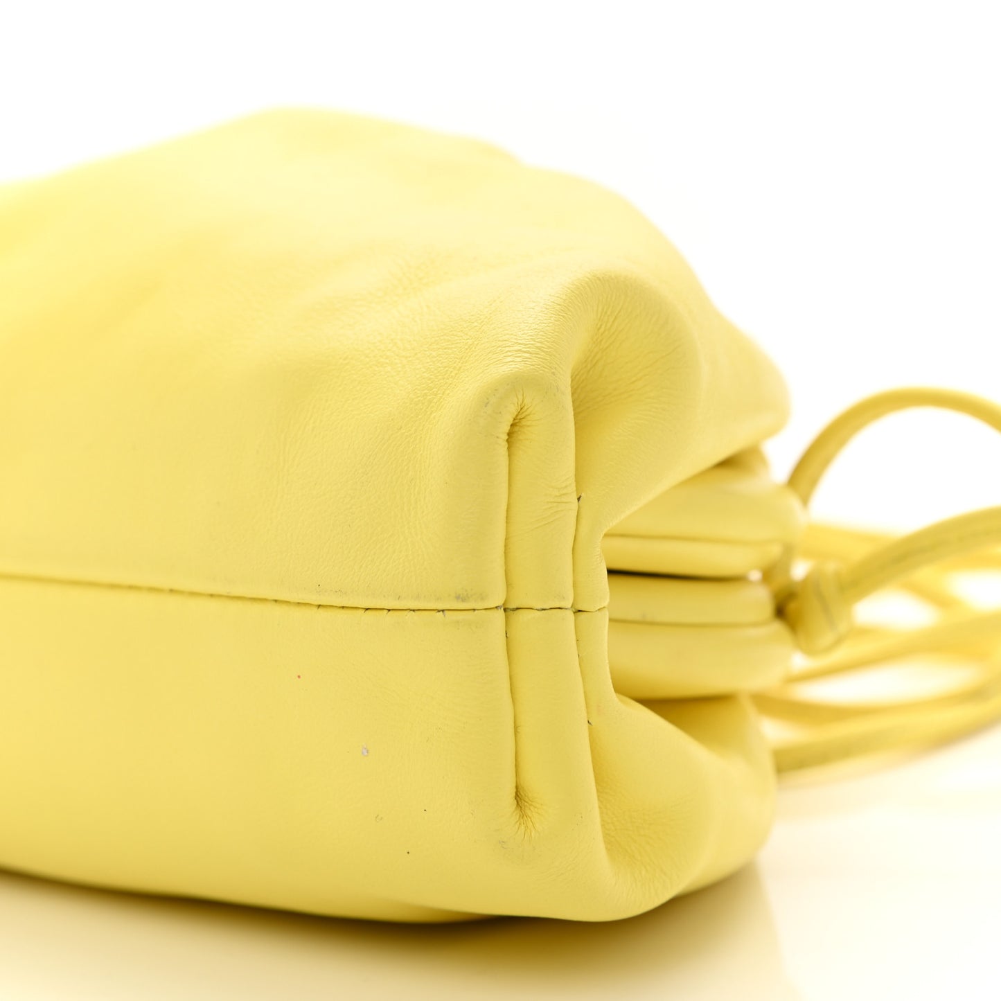 Butter Calfskin The Mini Pouch Sherbert