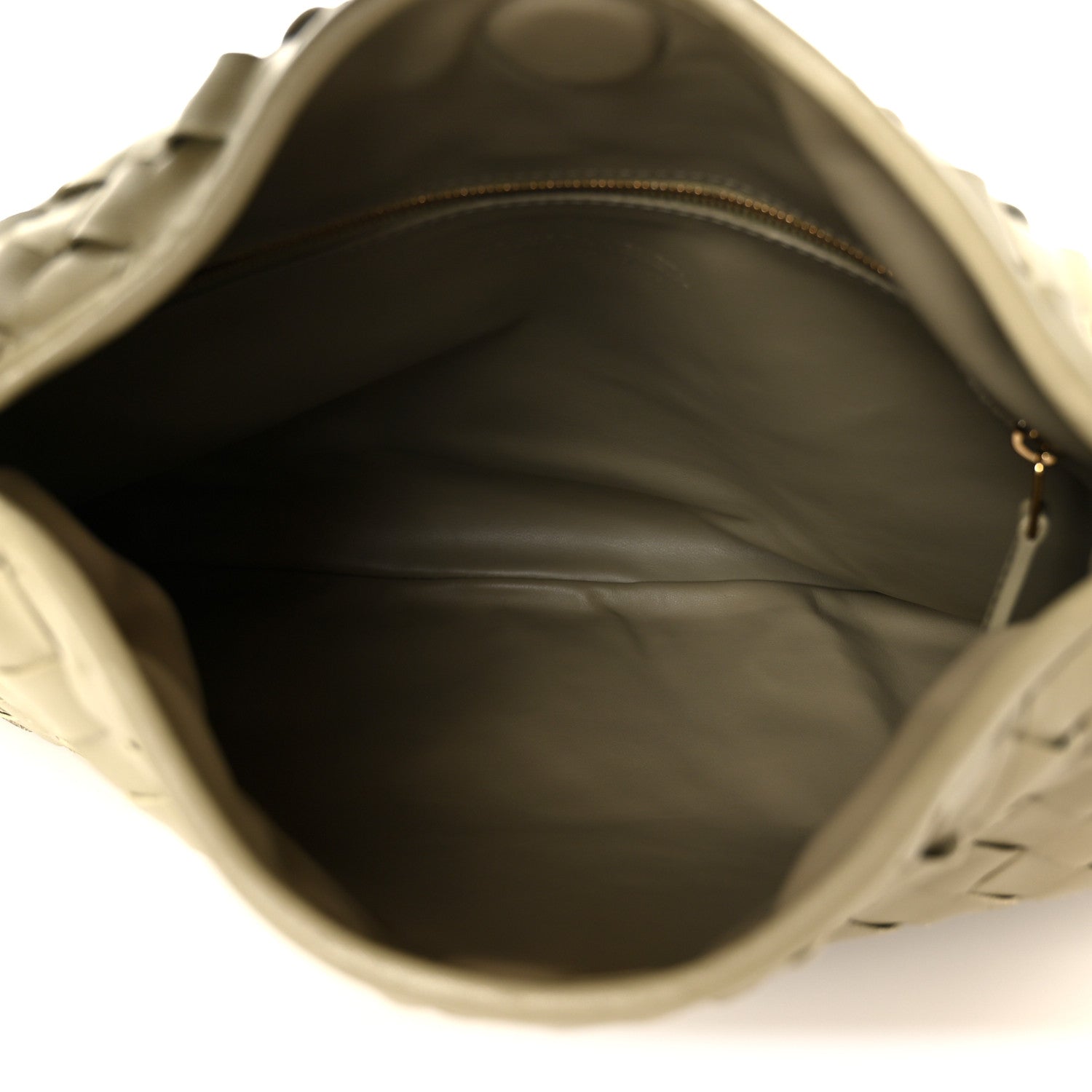 Bottega Veneta Calfskin Intrecciato Small Hop Travertine 4 of 10