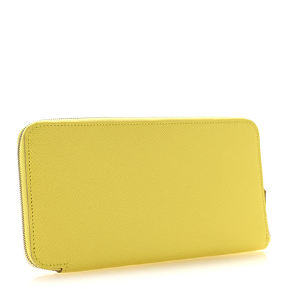 Hermes Epsom Silk'In Wallet Soufre Gris Tourterelle 3 of 8