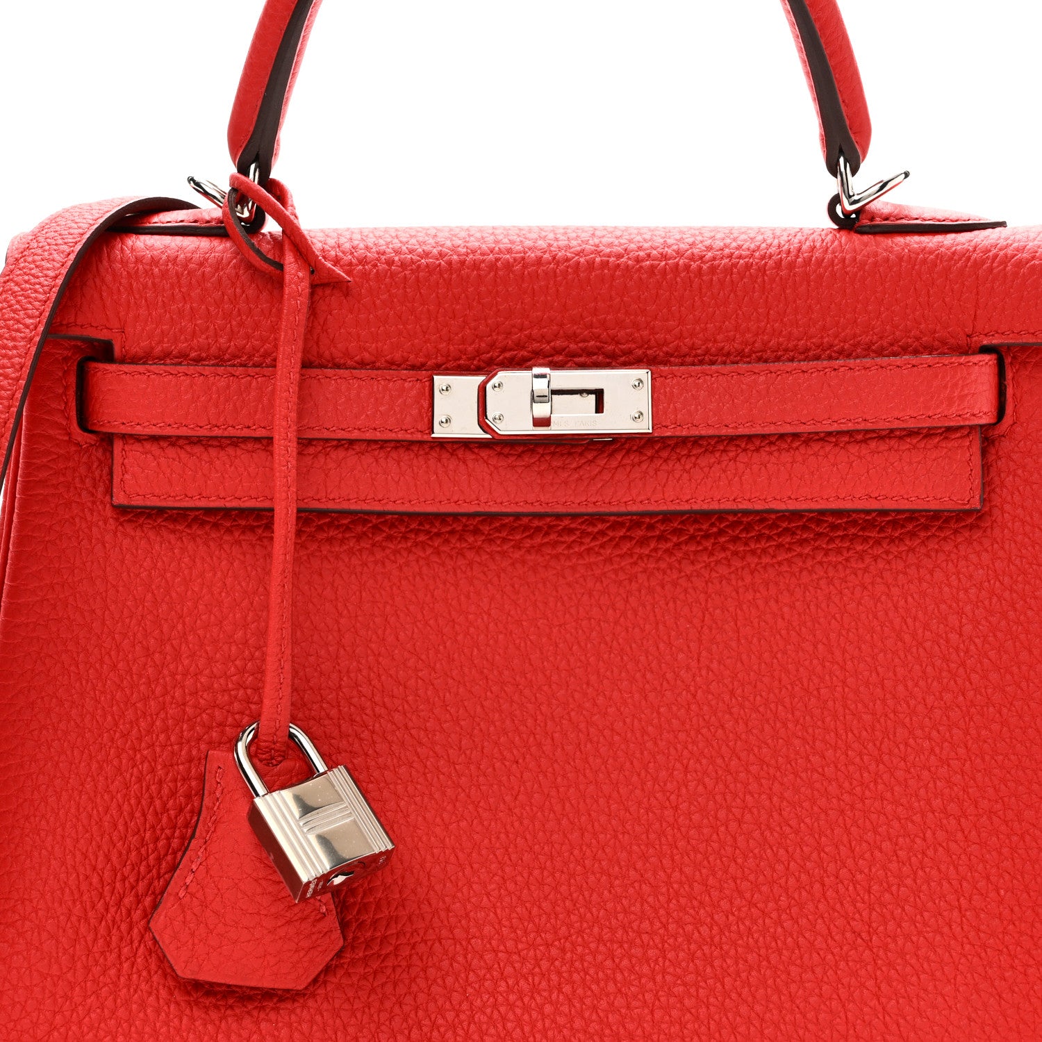 Hermes Togo Kelly Retourne 25 Rouge De Coeur 8 of 11
