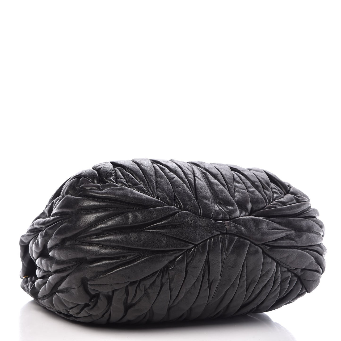 Nappa Matelasse Shopping Tote Black