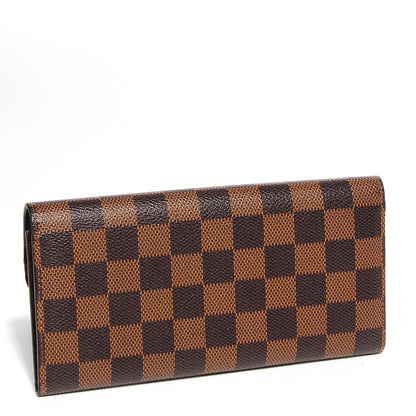 Louis Vuitton Damier Ebene Emilie Wallet 3 of 8