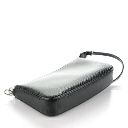Louis Vuitton Epi Pochette Accessories NM Black 4 of 7