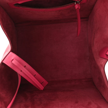 Celine Grained Calfskin Medium Phantom Luggage Fuchsia 5 of 14