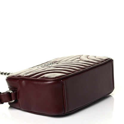 Prada Soft Calfskin Diagramme Crossbody Bag Granato 3 of 7