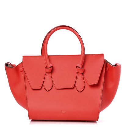 Celine Smooth Calfskin Mini Tie Knot Tote Alizarin 1 of 8