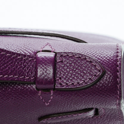 Hermes Epsom Kelly Pochette Clutch Anemone 12 of 20