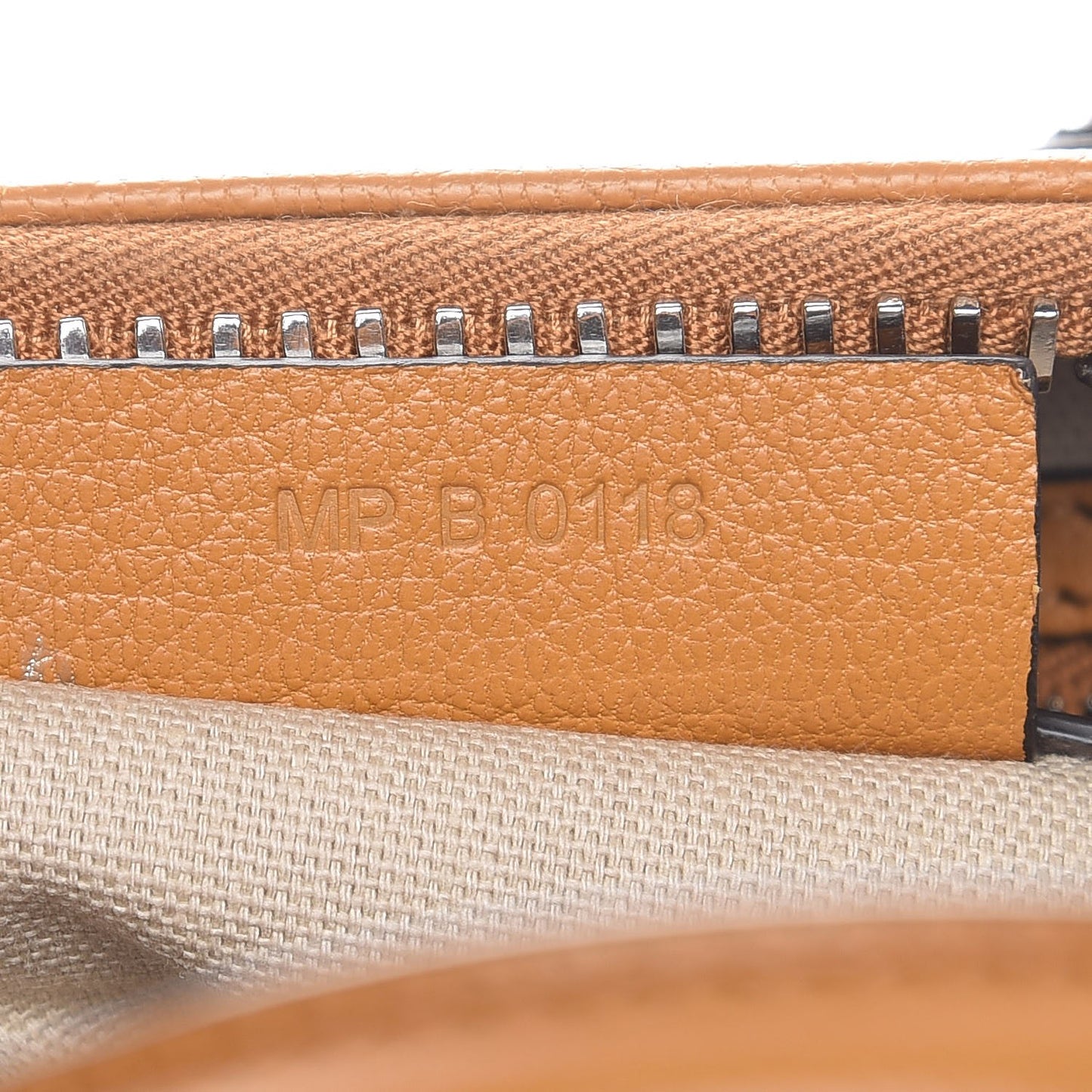 Sugar Goatskin Mini Antigona Caramel Brown