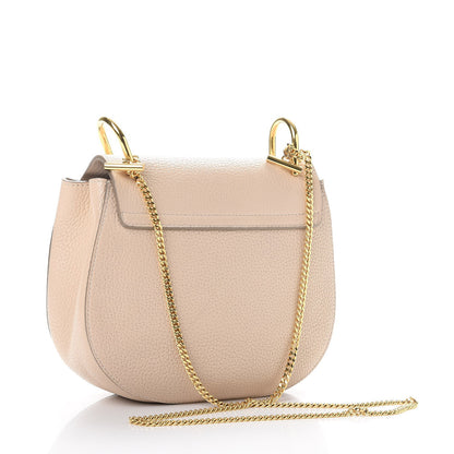 Chloe Grained Lambskin Drew Shoulder Bag Abstract White 3 of 11