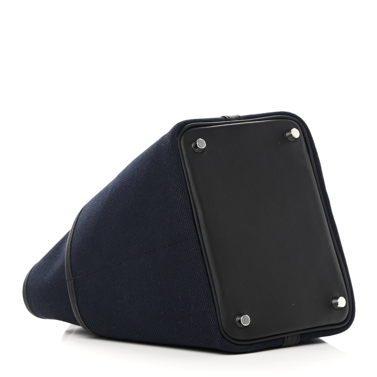 Hermes Toile Goeland Swift Cargo Picotin Lock 18 Bleu Marine 4 of 13