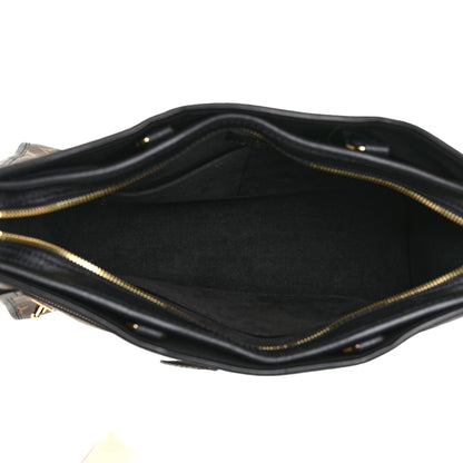 Louis Vuitton Monogram Popincourt MM Black 5 of 12