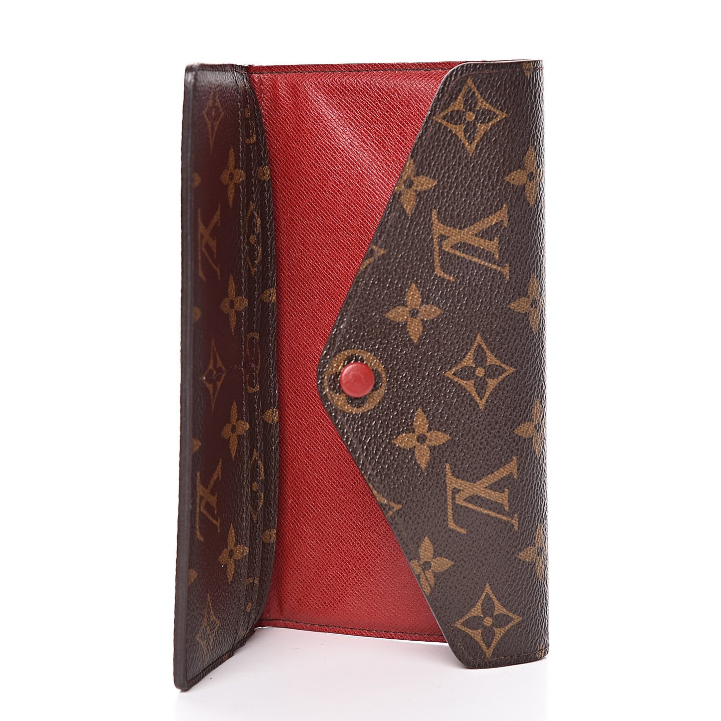 Monogram Josephine Wallet Red