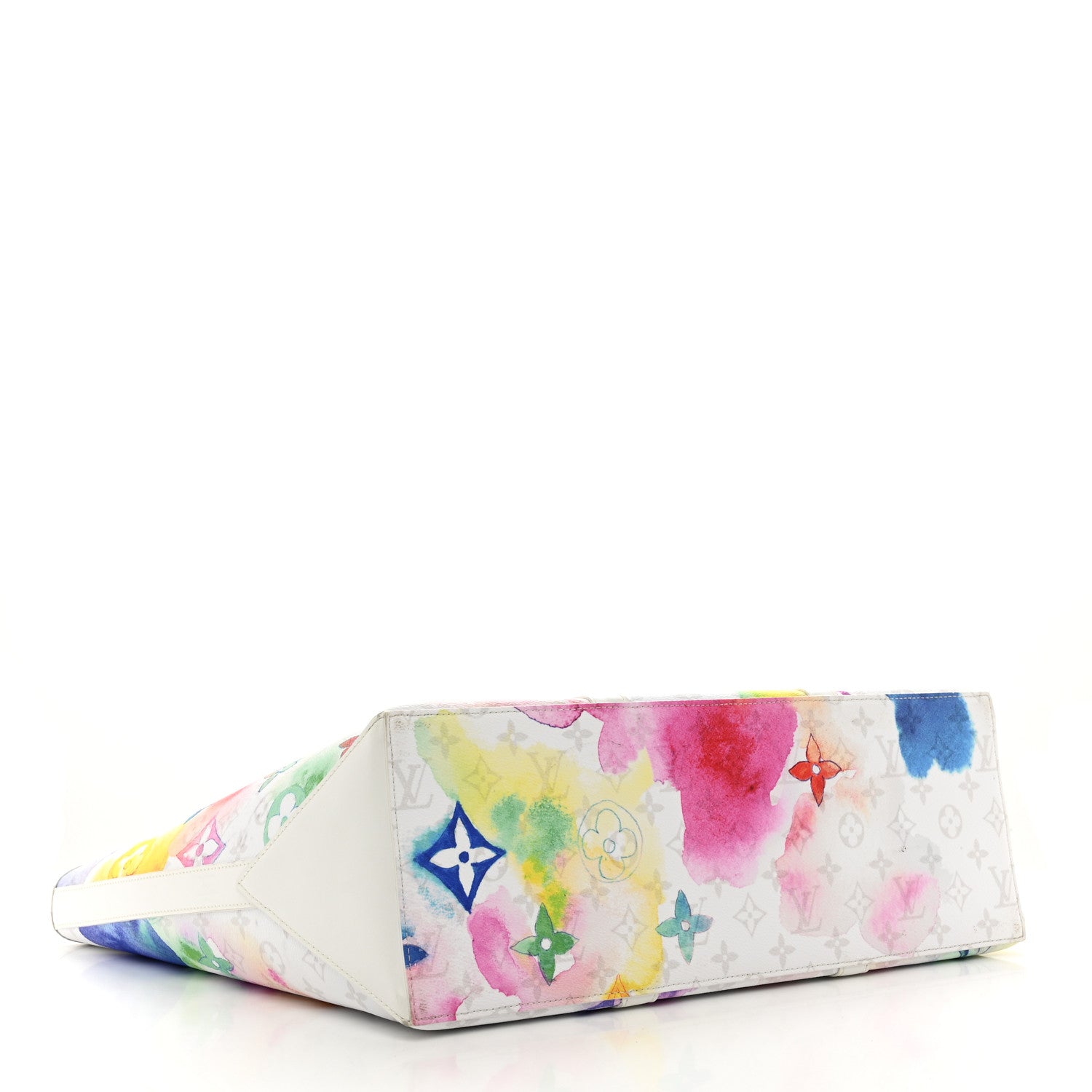Louis Vuitton Monogram Watercolor New Tote GM Multicolor 4 of 9