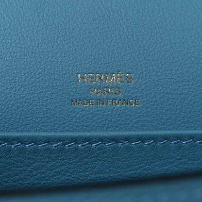 Hermes Chevre Mysore Geta New Bleu Jean 5 of 9